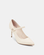 Giày Cao Gót Maryjane Phối Khóa Trang Trí