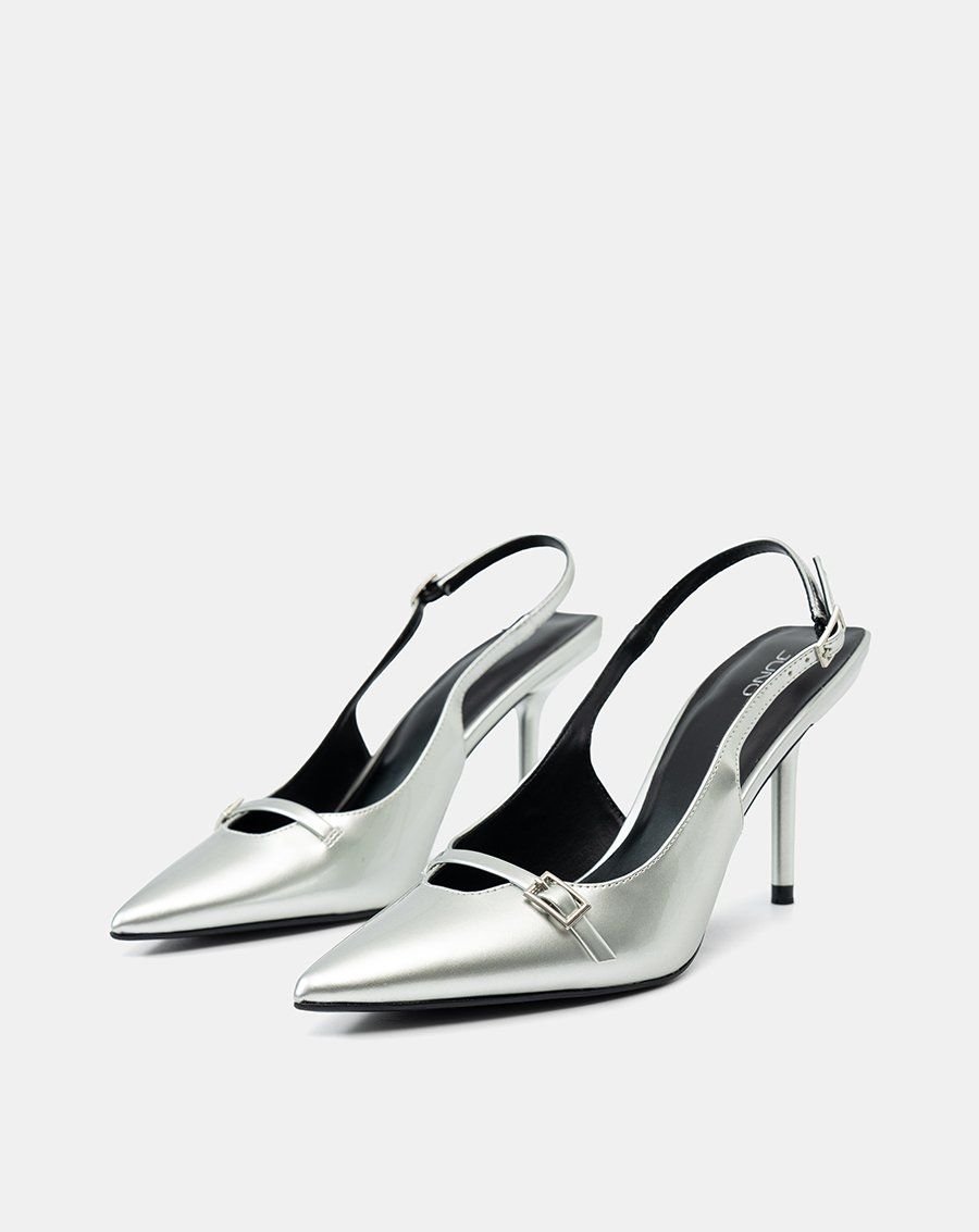 Giày Cao Gót Slingback Gót Nhọn