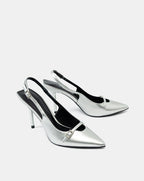 Giày Cao Gót Slingback Gót Nhọn